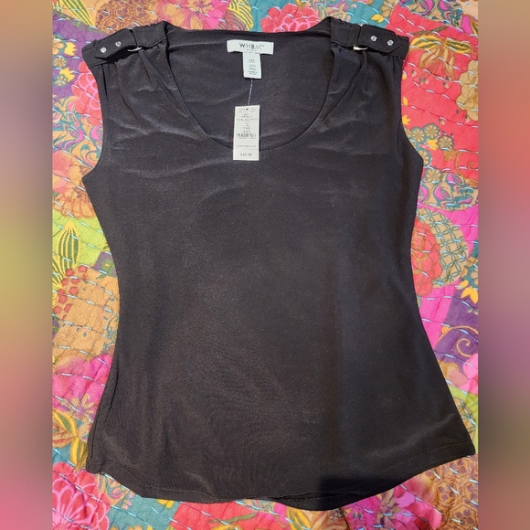 White House Black Market Tops - WHBM CS Shoulder detail top Size xxs